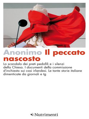 cover image of Il peccato nascosto